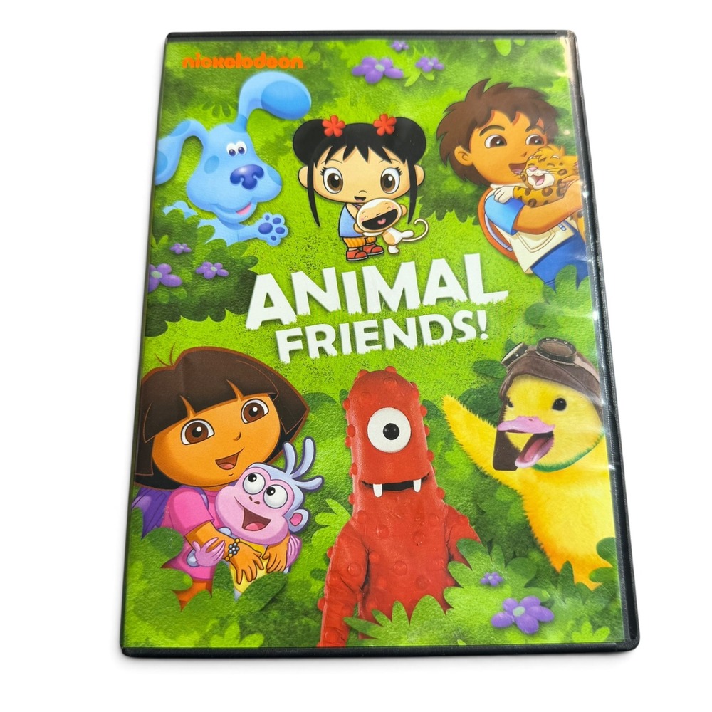 Nickelodeon Animal Friends DVD 2009 Dora Diego Blues Clues Yo Gabba Gabba Kids